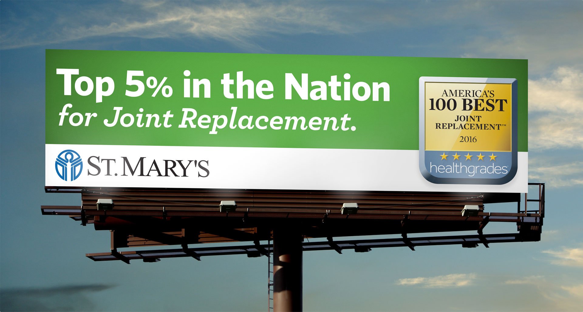 St. Mary's Billboard