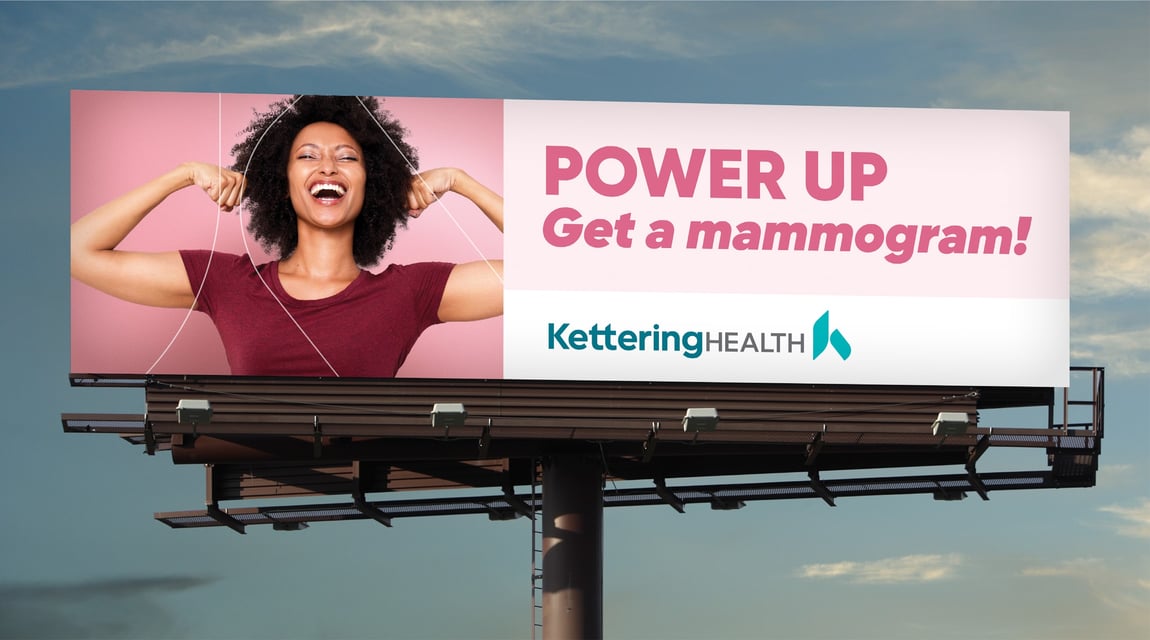 Kettering Health Pink 365 Billboard