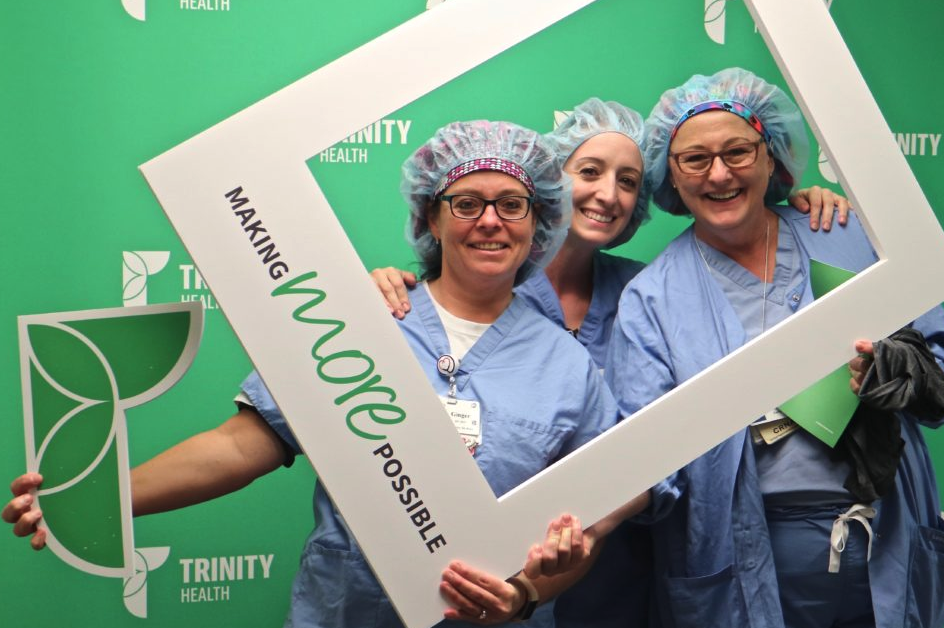 Trinity Health Photo of Nurses and doctors